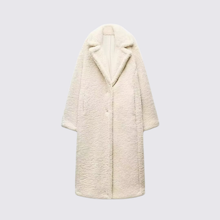 Doppelreiher Lang Mantel für Damen