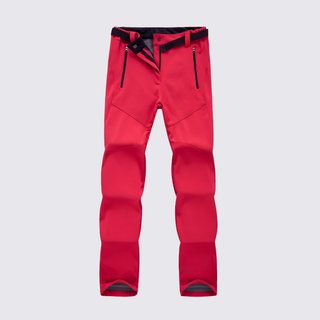 Gerade Passform Hose mit Taschen für Damen