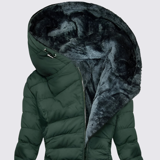 Gesteppte Jacke mit Kapuze für Damen