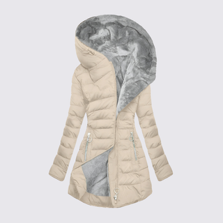 Gesteppte Jacke mit Kapuze für Damen