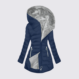 Gesteppte Jacke mit Kapuze für Damen