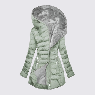 Gesteppte Jacke mit Kapuze für Damen