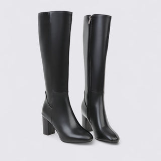 Hose mit hoher Bund und Reißverschluss für Damen