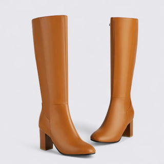 Hose mit hoher Bund und Reißverschluss für Damen