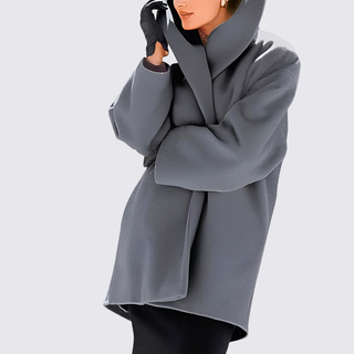 Offene Front A-Linie Mantel für Damen