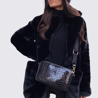 Offene Front Gerader Mantel für Damen