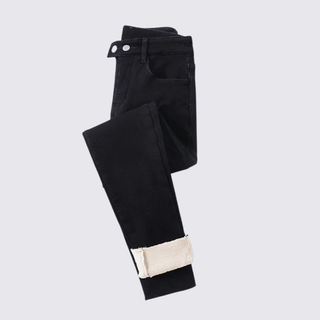 Schmale Jeans mit Taschen für Damen