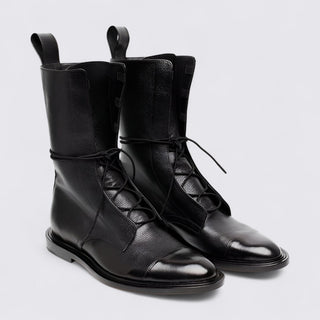 Schnürstiefel mit Zehenkappe für Damen