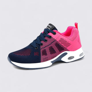Sportschuhe mit Schnürung und Profilsohle für Damen