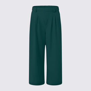 Weitbeinige Hose mit hohem Bund für Damen
