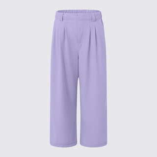 Weitbeinige Hose mit hohem Bund für Damen