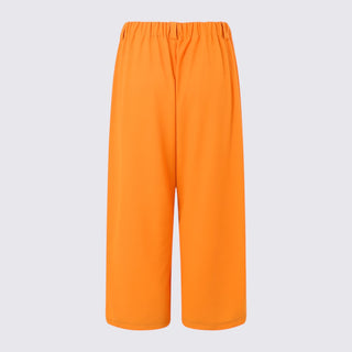 Weitbeinige Hose mit hohem Bund für Damen