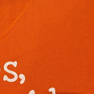 Weiter V-Ausschnitt-Pullover mit Schriftzug für Damen