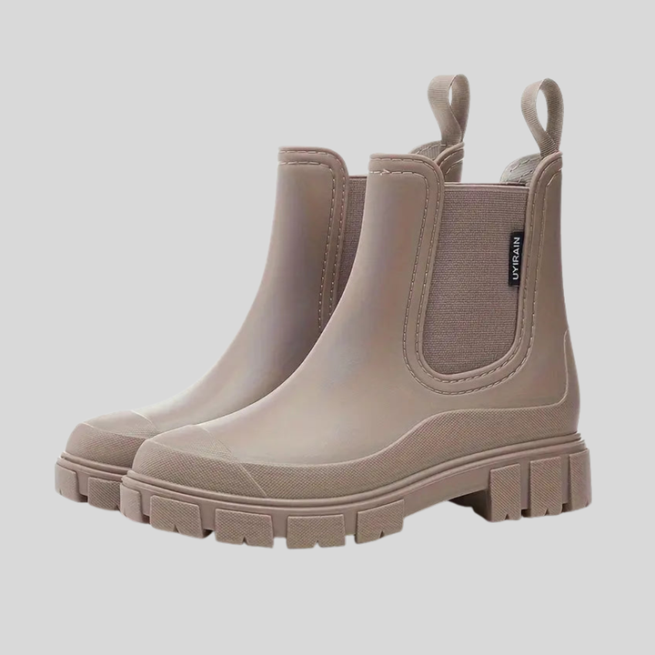 Damen Chelsea Boots – Knöchelhoch – Profilsohle