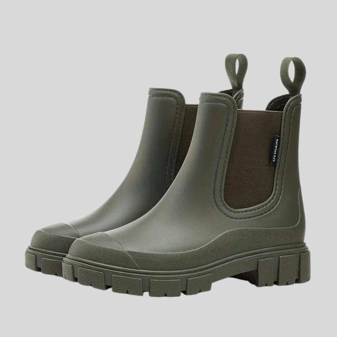 Damen Chelsea Boots – Knöchelhoch – Profilsohle