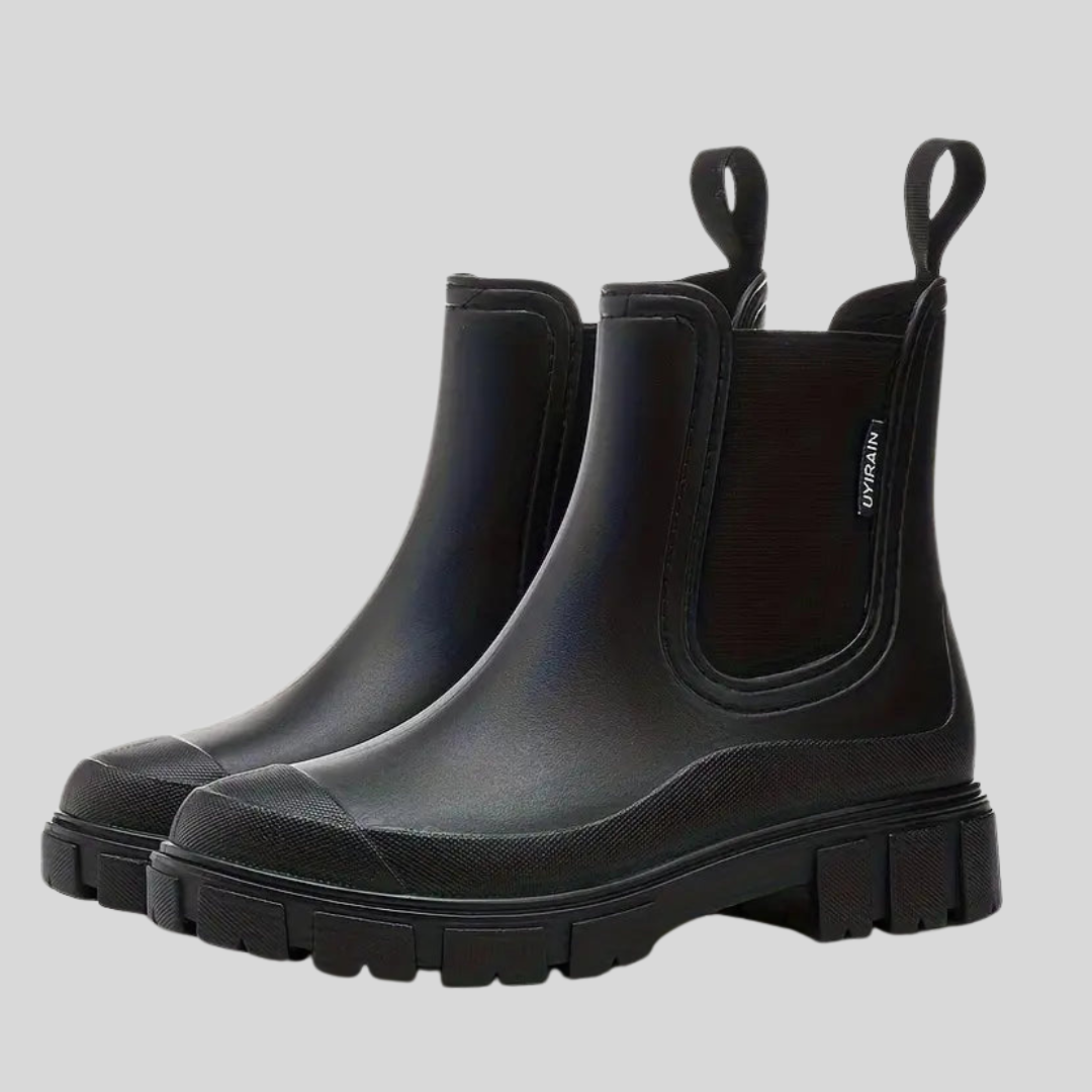 Damen Chelsea Boots – Knöchelhoch – Profilsohle