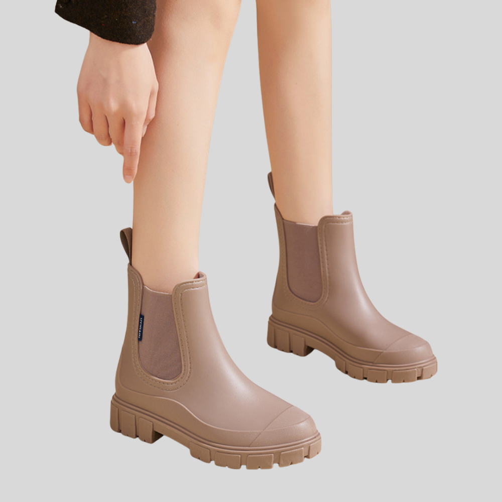 Damen Chelsea Boots – Knöchelhoch – Profilsohle