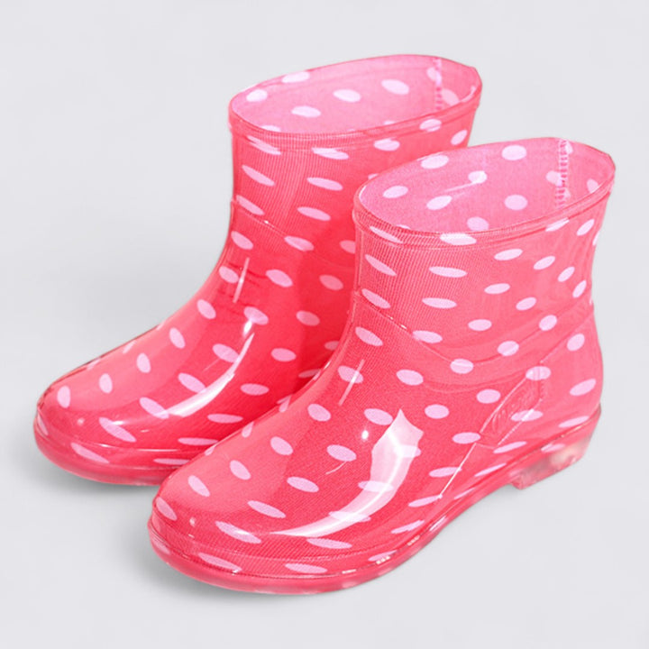 Damen Gummistiefel – Knöchelhoch – Weite Passform