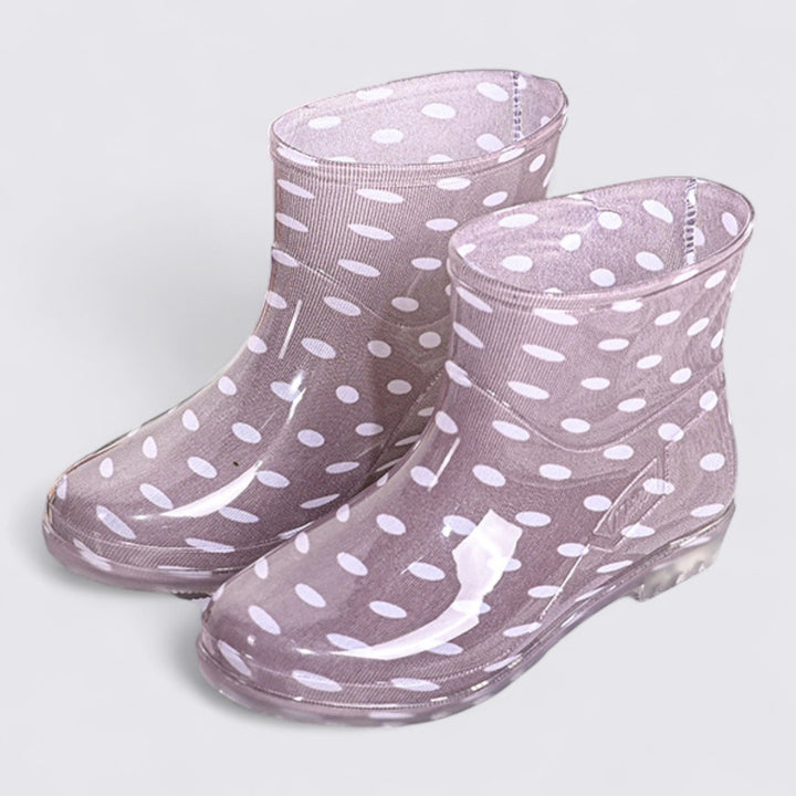 Damen Gummistiefel – Knöchelhoch – Weite Passform