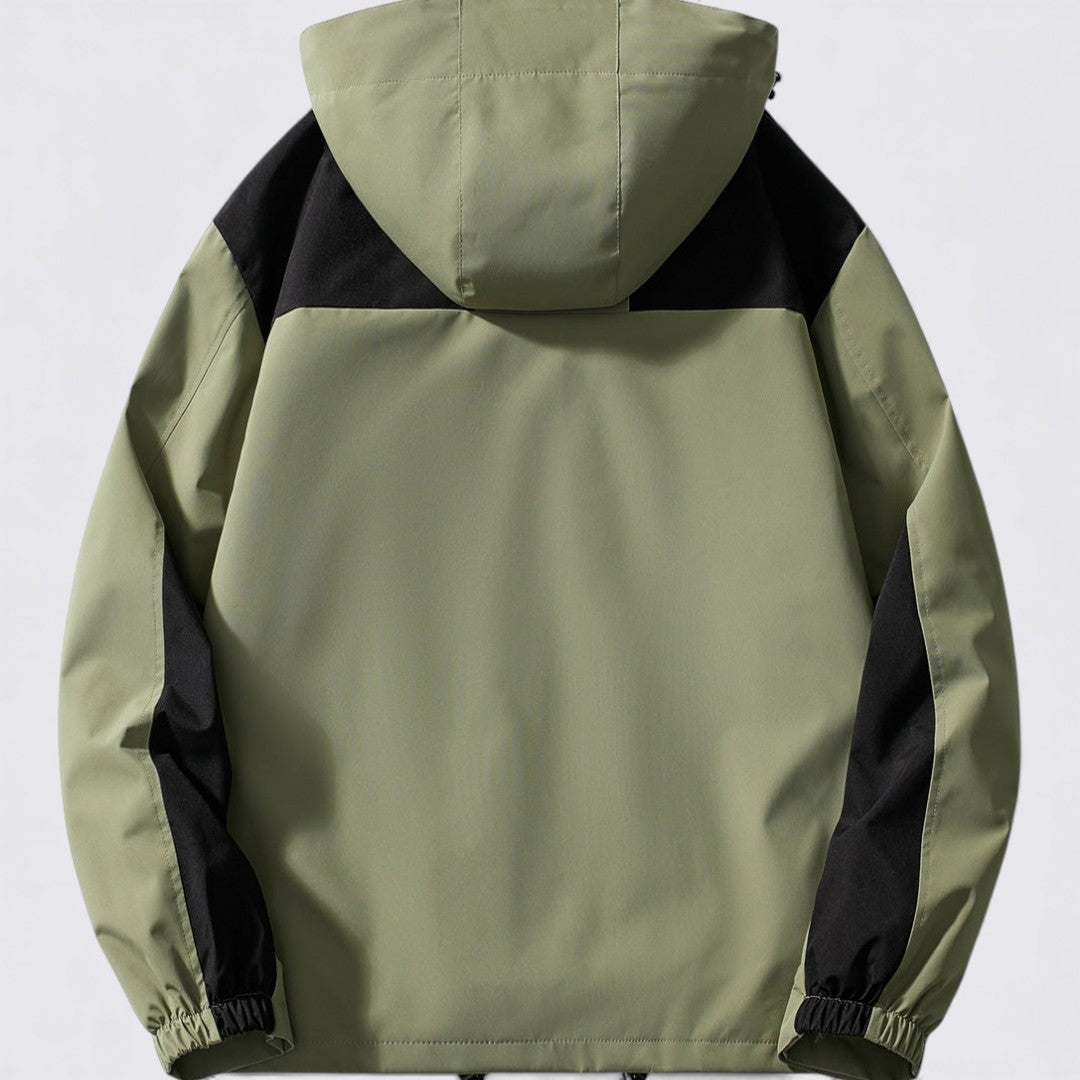 Damen Jacke mit Kapuze – Reißverschluss Jacke – Langer Schnitt