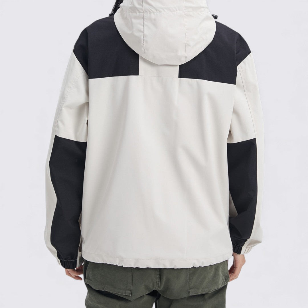 Damen Jacke mit Kapuze – Reißverschluss Jacke – Langer Schnitt