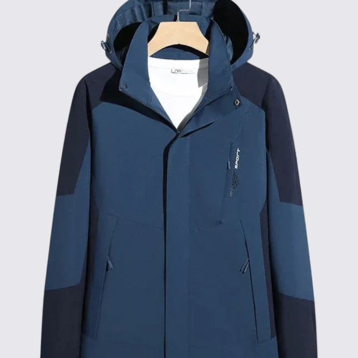 Damen Jacke mit Kapuze – Reißverschluss Jacke – Moderner Outdoor-Schnitt