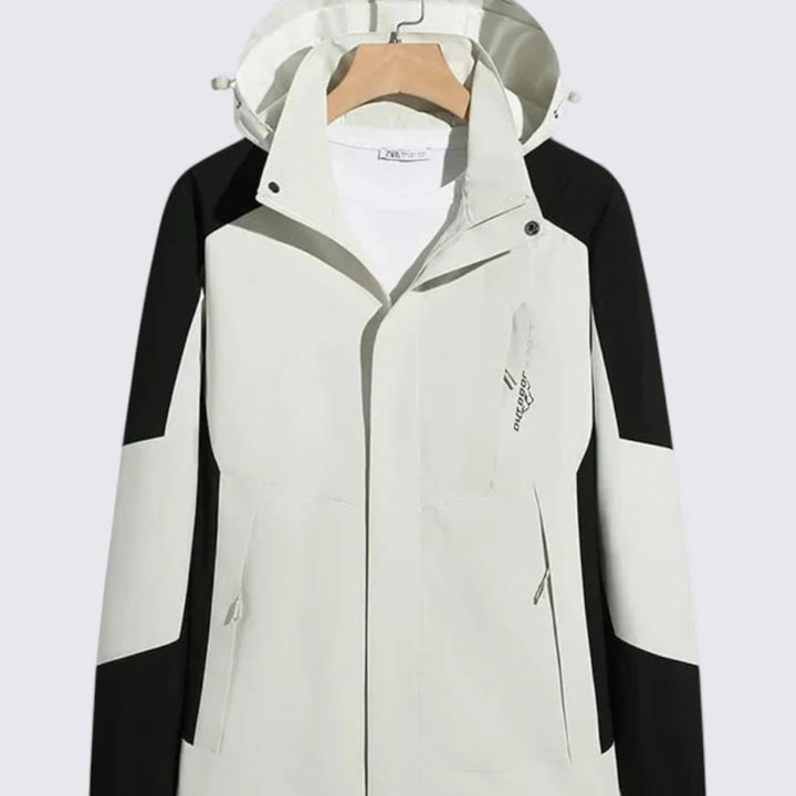 Damen Jacke mit Kapuze – Reißverschluss Jacke – Moderner Outdoor-Schnitt