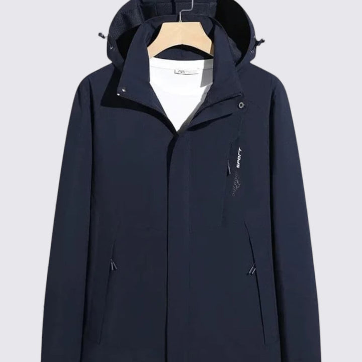 Damen Jacke mit Kapuze – Reißverschluss Jacke – Moderner Outdoor-Schnitt