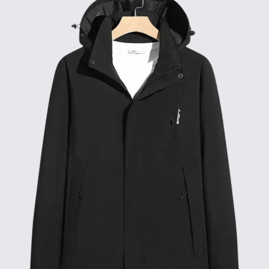 Damen Jacke mit Kapuze – Reißverschluss Jacke – Moderner Outdoor-Schnitt