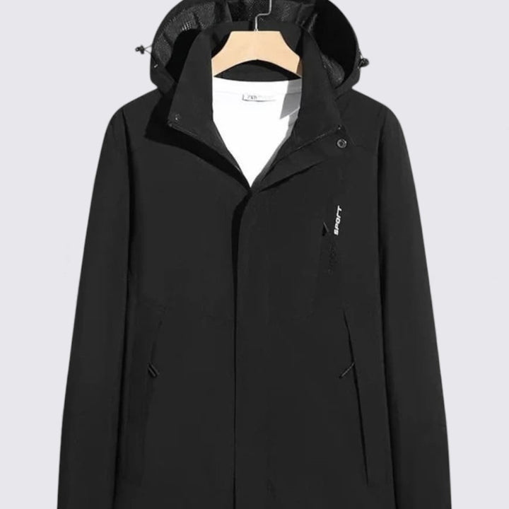 Damen Jacke mit Kapuze – Reißverschluss Jacke – Moderner Outdoor-Schnitt