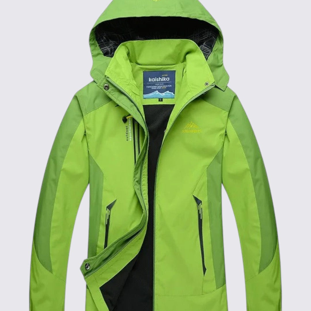 Damen Jacke mit Kapuze – Reißverschluss Jacke – Sportlicher Schnitt