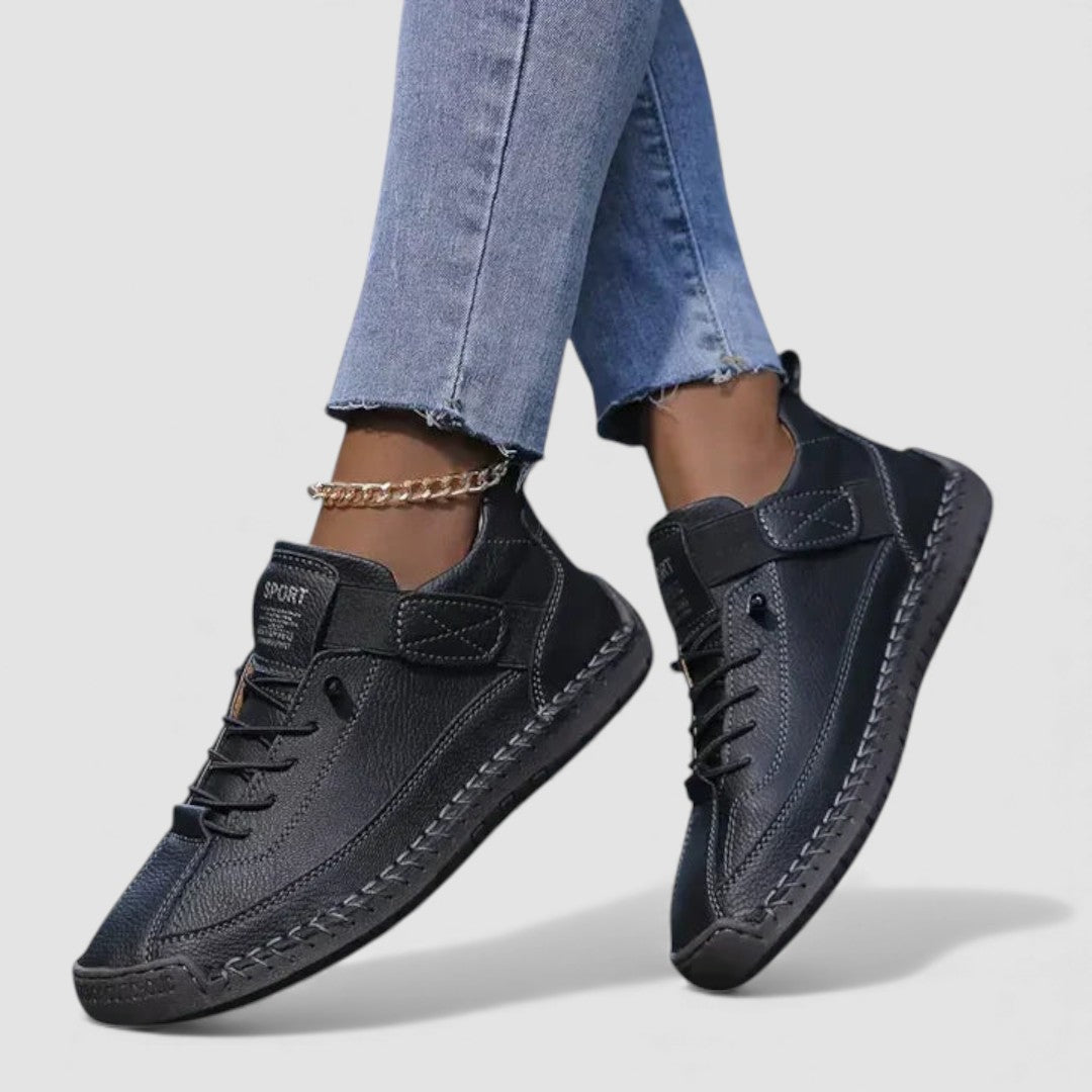 Damen Komfort Sneaker – Bequeme Alltagsschuhe – Sportlich