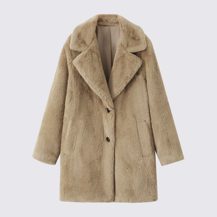 Damen Mantel – Mit Revers – Klassischer Look