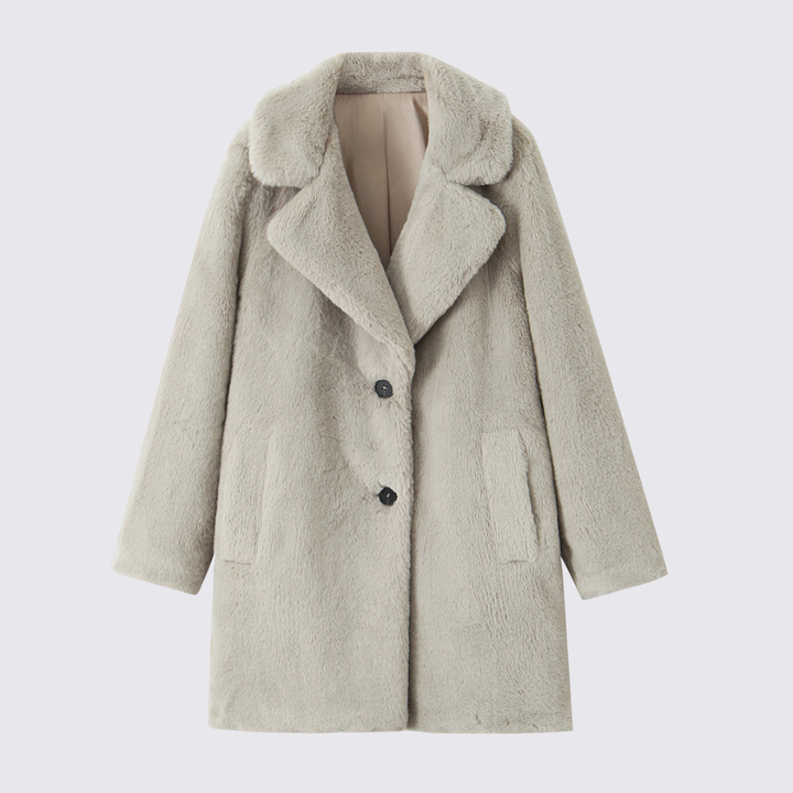 Damen Mantel – Mit Revers – Klassischer Look