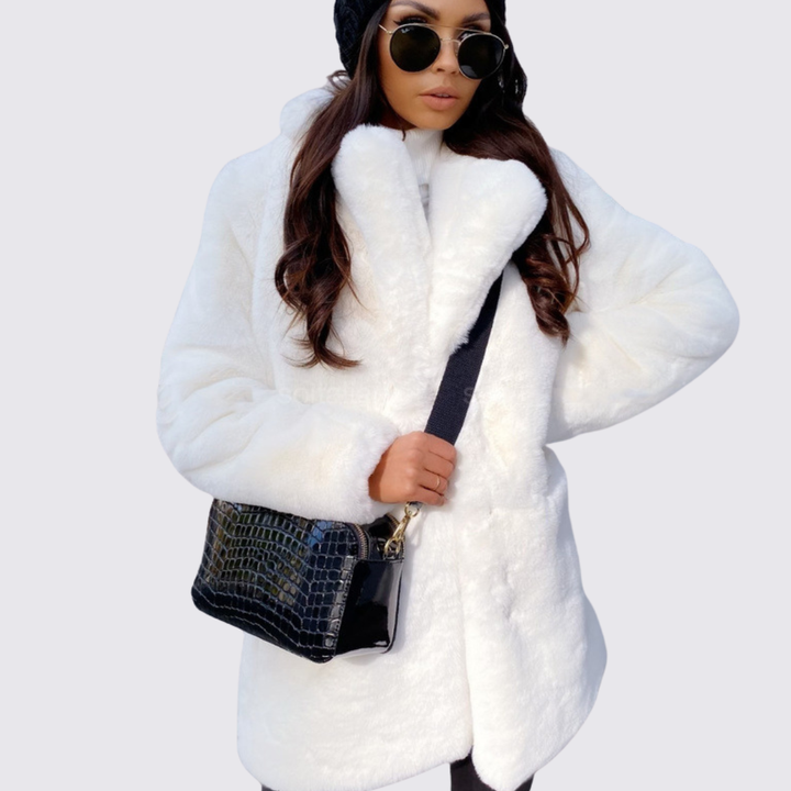 Damen Mantel – Offene Front – Gerader Schnitt