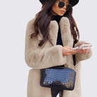 Damen Mantel – Offene Front – Gerader Schnitt