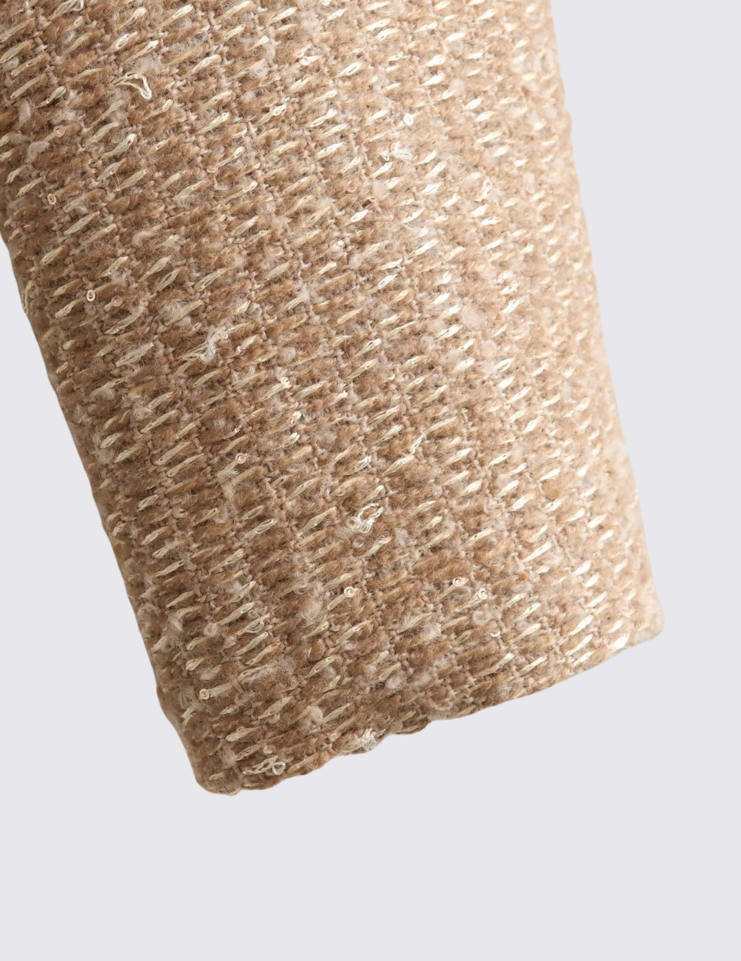 Damen Rundhals Strickjacke mit Knöpfen – Strukturierter Stoff – Elegante Passform