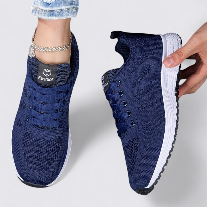 Damen Sneaker – Leichte Sportschuhe – Bequeme Schnürschuhe