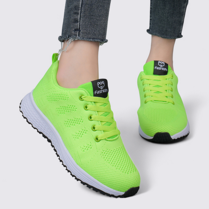 Damen Sneaker – Leichte Sportschuhe – Bequeme Schnürschuhe