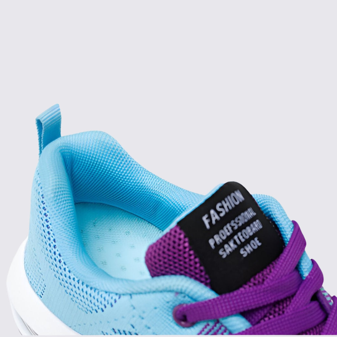 Damen Sneaker mit Schnürung - Sport Sneaker - Fitness