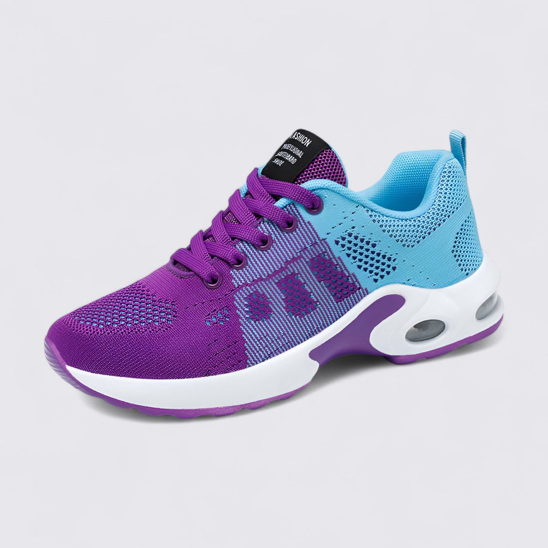 Damen Sneaker mit Schnürung - Sport Sneaker - Fitness