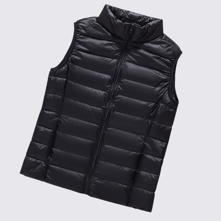 Damen Steppweste mit Stehkragen – Leicht gefüttert – Modern