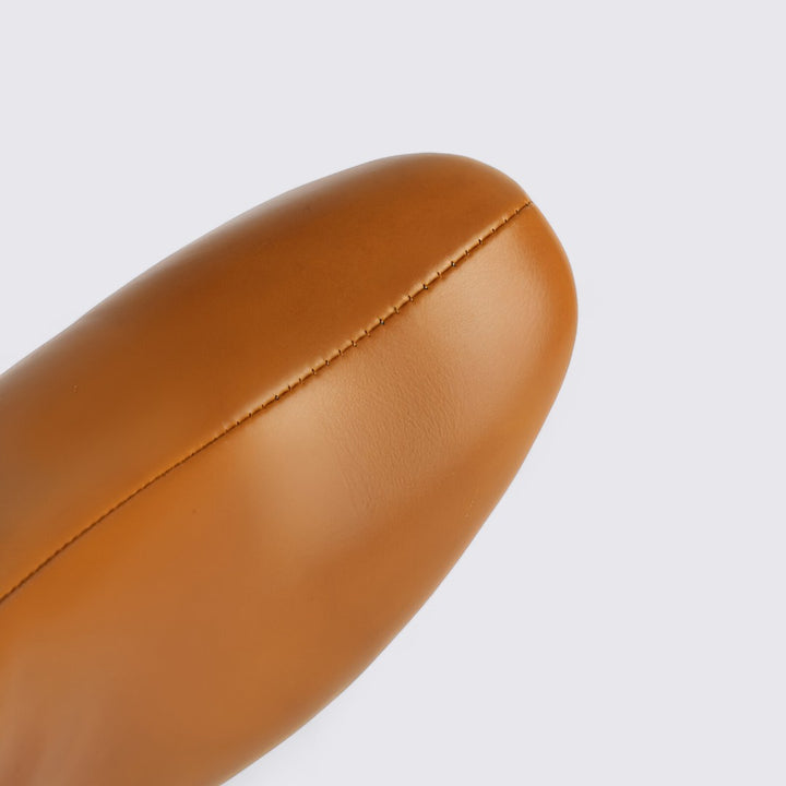 Damen Stiefel mit Blockabsatz - Hoher Stiefel - Kniehoch