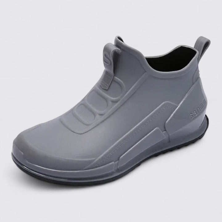 Damen Stiefel mit Gummisohle – Knöchelhoch – Schmaler Schnitt