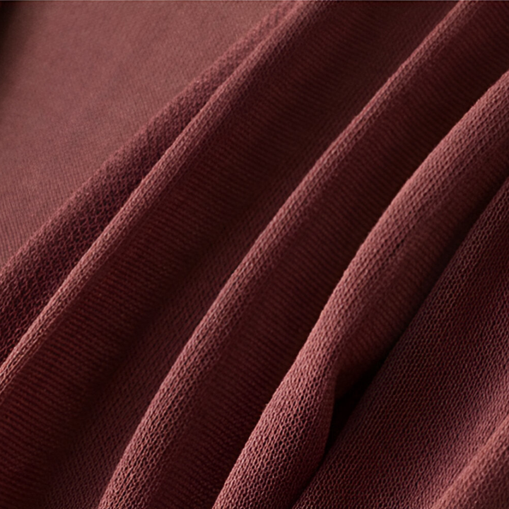 Damen Strickjacke mit Langschnitt - Lange Strickjacke - Offene Form