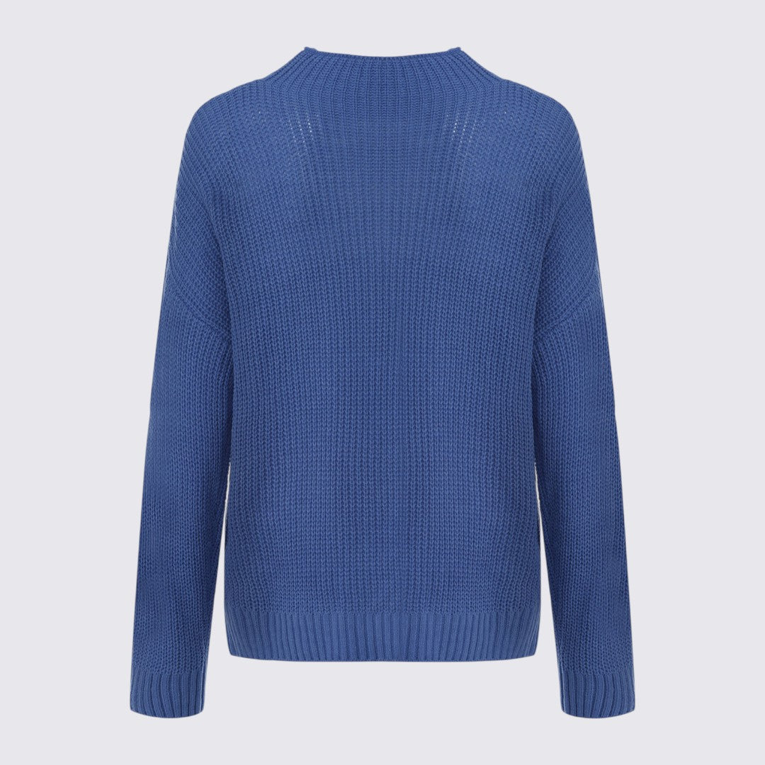 Damen Strickpullover mit Stehkragen - Winter Pullover - Zopfmuster