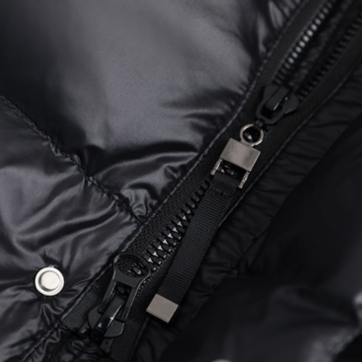 Damen Winterjacke mit Kapuze – Gefütterte Jacke – Lang Geschnitten