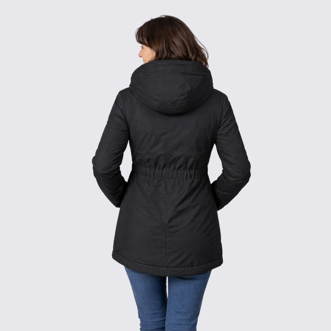Damen Winterjacke mit Kapuze - Winter Jacke - Warm Gefüttert