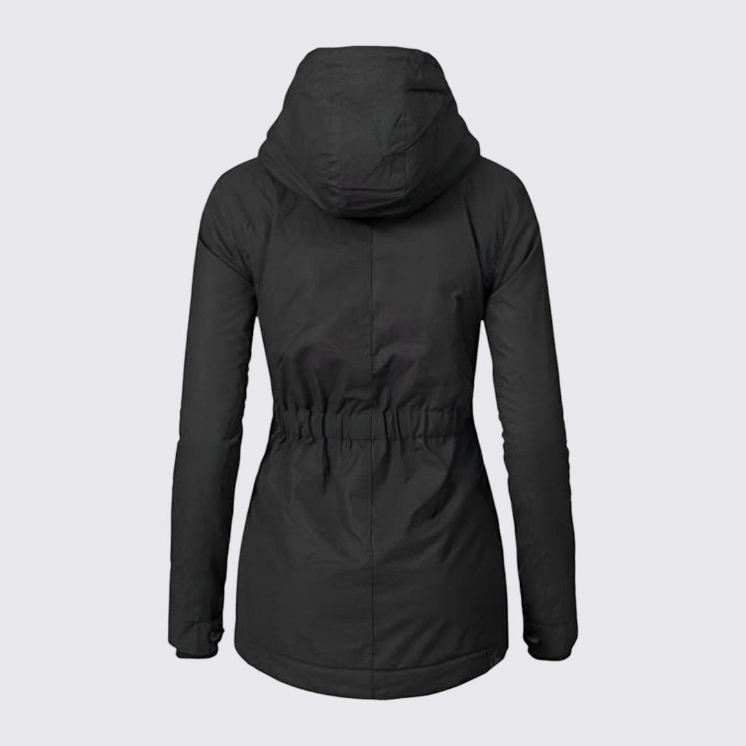 Damen Winterjacke mit Kapuze - Winter Jacke - Warm Gefüttert