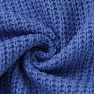 Gerippter Langarm-Pullover gerade Passform für Damen